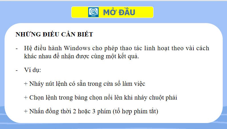 Giáo án PowerPoint Tin học 7 Bài 6 Cánh diều