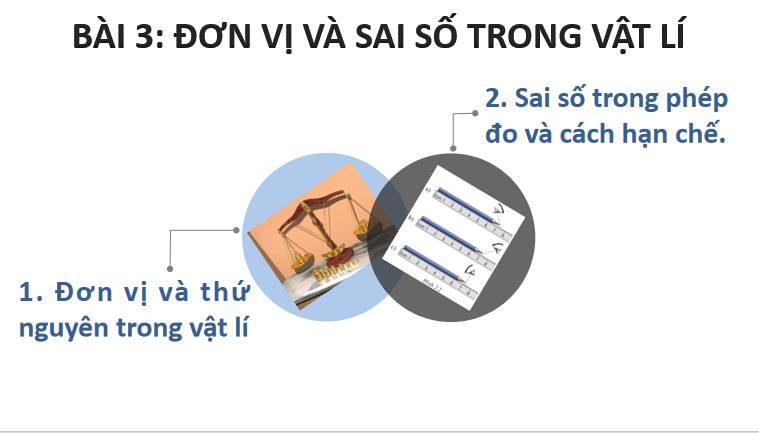 Giáo án PowerPoint Vật lí 10 Bài 3 Chân trời sáng tạo