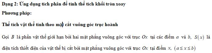 Bài tập ứng dựng hình học của tích phân