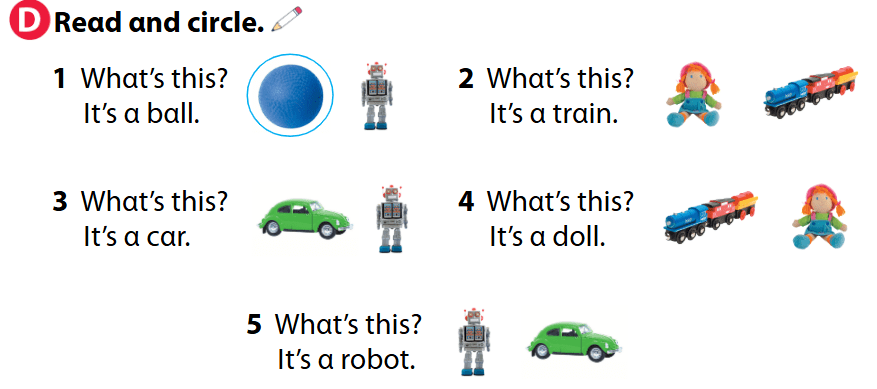 Tiếng Anh lớp 1 Wonderful World Unit 4 Lesson 3 minh họa 4