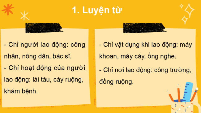 PowerPoint Tiếng Việt 2 Bài 4: Mở rộng vốn từ Nghề nghiệp (tiếp theo)