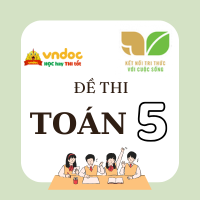 Đề thi Toán lớp 5 Kết nối tri thức