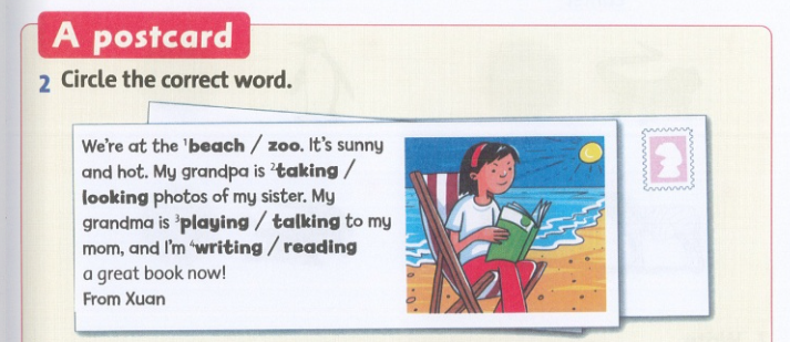 SBT Family and Friends 4 Unit 5 Lesson 6 minh họa 2