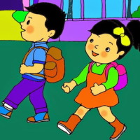 Giáo án Tiếng Việt 2 Bài 10: Viết về một ngày đi học của em