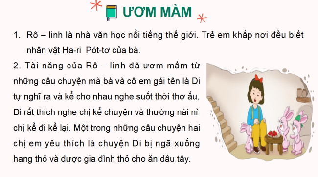 PowerPoint Tiếng Việt 2 Bài 11: Ươm mầm