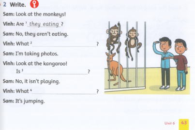 SBT Family and Friends 4 Unit 6 Lesson 2 minh họa 2