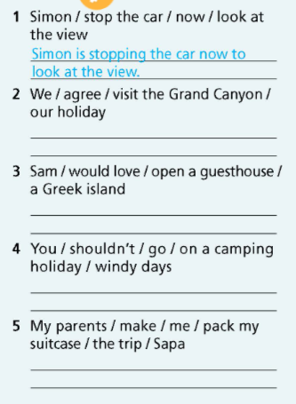 SBT Tiếng Anh 9 Right On Grammar Bank Unit 2 minh họa 3