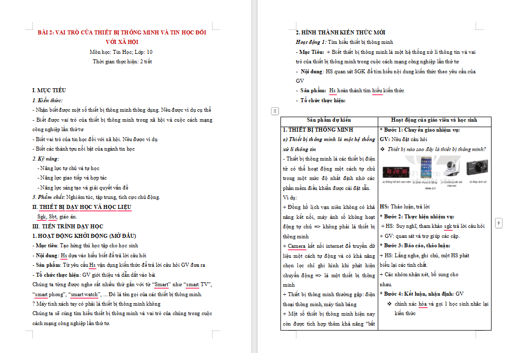 Giáo án PowerPoint Tin học 10 Bài 2