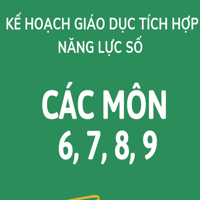 Kế hoạch tích hợp năng lực số THCS các môn 