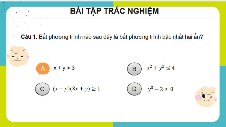 Giáo án PowerPoint Toán 10 Bài tập cuối chương 2