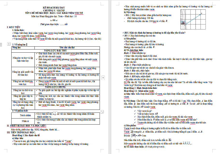 Giáo án PowerPoint Toán 10 Bài 1