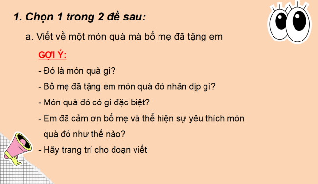 PowerPoint Tiếng Việt 2 Bài 15: Trao tặng yêu thương