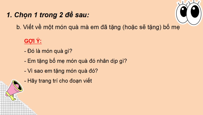 PowerPoint Tiếng Việt 2 Bài 15: Trao tặng yêu thương