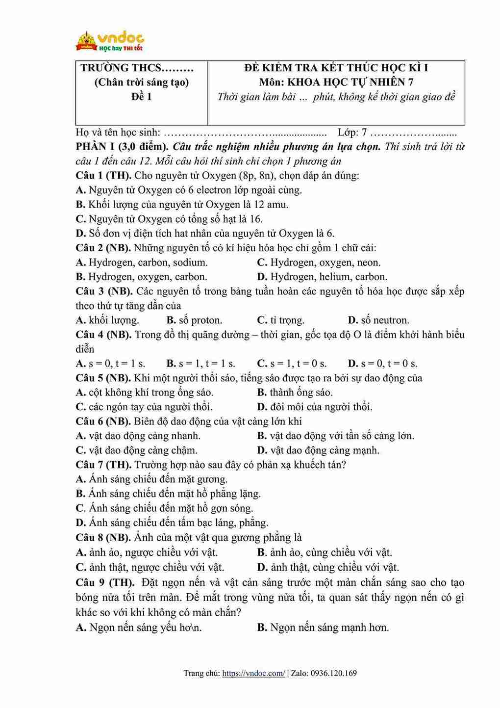 de thi hoc ki 1 khoa hoc tu nhien 7 chan troi sang tao 7991 de 1 hinh anh 0 1*825577