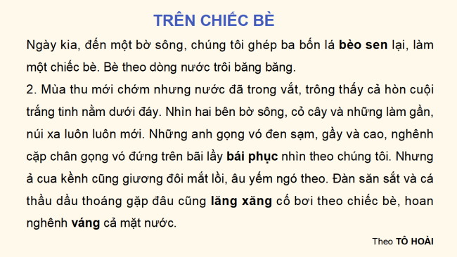 PowerPoint Tiếng Việt 2 Bài 18: Ôn tập cuối học kì 1 (Tiết 3, 4)