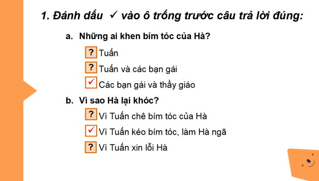 PowerPoint Tiếng Việt 2 Bài 18: Ôn tập cuối học kì 1 (Tiết 9, 10)