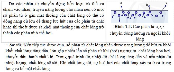 Bài tập về Cấu trúc của chất - Sự chuyển thể