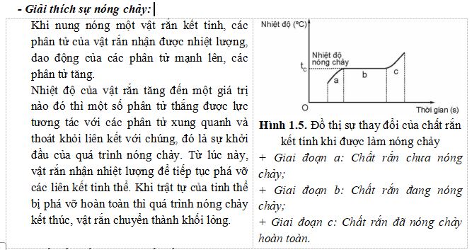 Bài tập về Cấu trúc của chất - Sự chuyển thể
