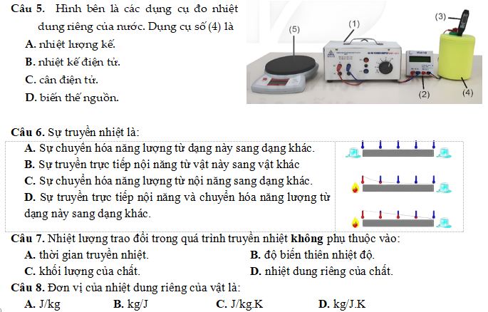 Bài tập Nội năng - Định luật I của nhiệt động lực học