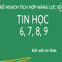 Kế hoạch tích hợp năng lực số môn Tin học lớp 6,7,8, 9 sách Kết nối