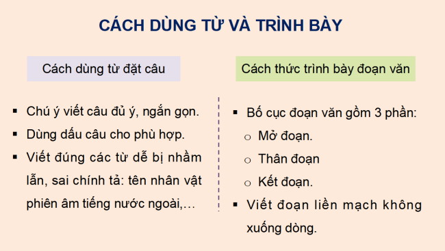 PowerPoint Tiếng Việt 4 Bài 5: Trả bài viết đoạn văn nêu ý kiến