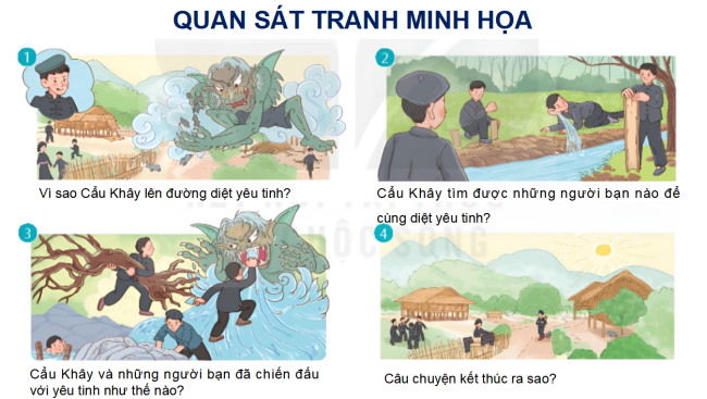PowerPoint Tiếng Việt 4 Bài 6: Kể chuyện Bốn anh tài