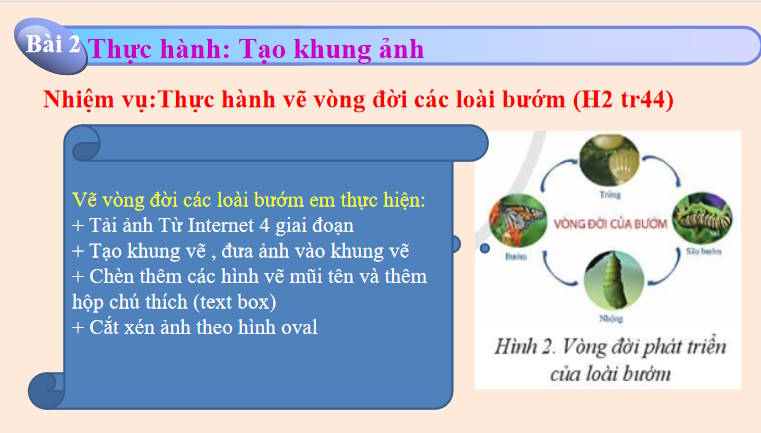 Giáo án PowerPoint Tin học 8 Bài 2: Thực hành xử lí đồ họa trong văn bản