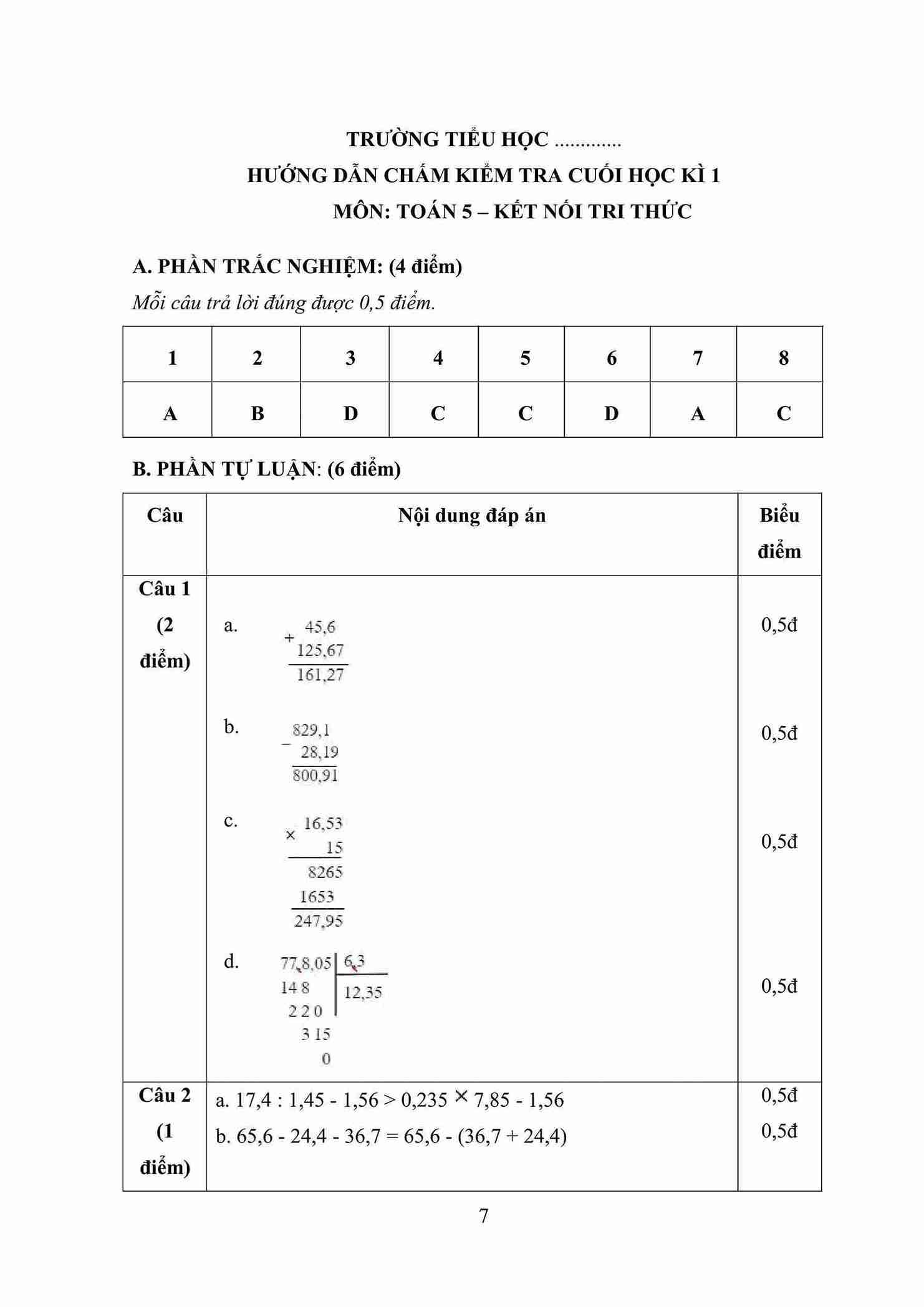 De thi hk1 lop 5 mon toan kntt de 3 3*827774