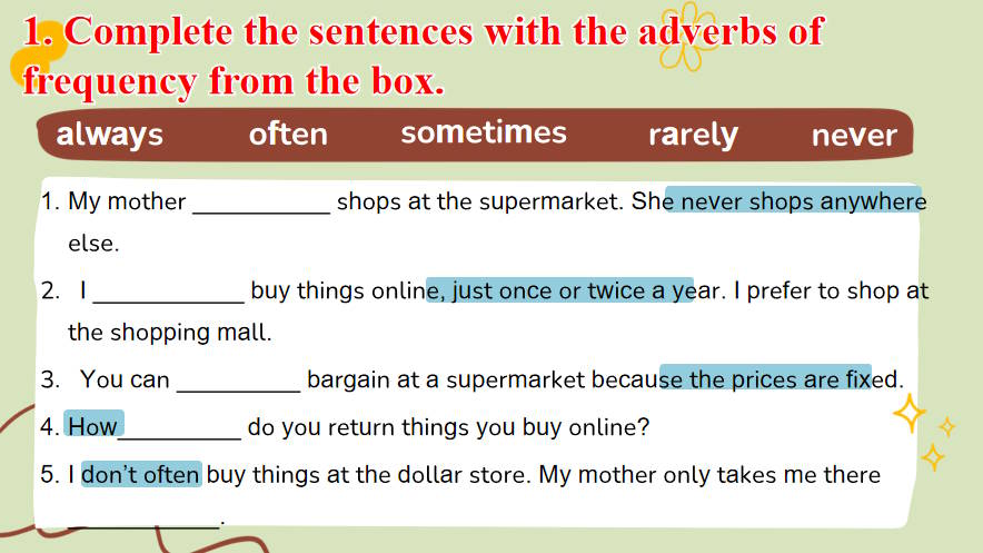 Tiếng Anh 8 Unit 8: A Closer Look 2