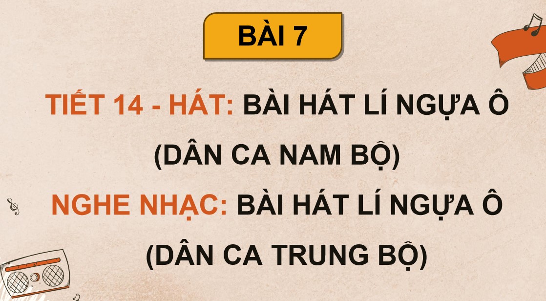 Giáo án Âm nhạc 9 KNTT Bài 7 tiết 14