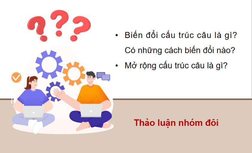 Ngữ văn 9 Bài 6 Biến đổi và mở rộng cấu trúc câu