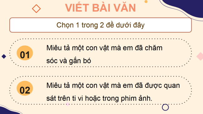 PowerPoint Tiếng Việt 4 Bài 29: Viết bài văn miêu tả con vật