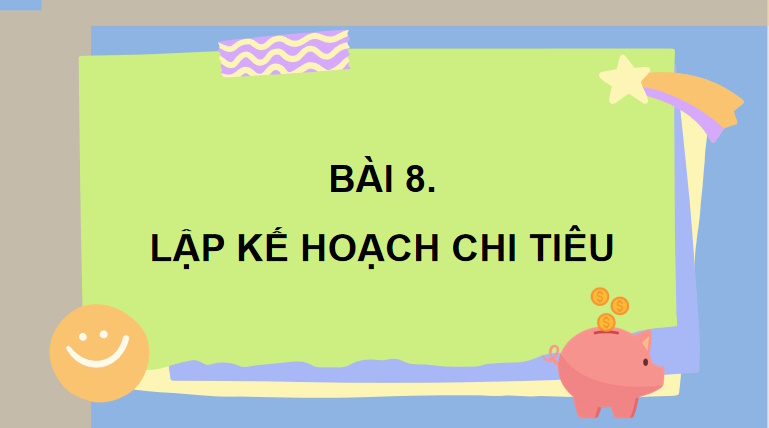 Lập kế hoạch chi tiêu
