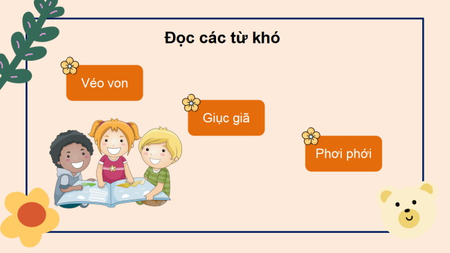 PowerPoint Tiếng Việt 3 Bài 3: Em vui đến trường