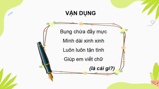PowerPoint Tiếng Việt 3 Bài 4: Tả đồ dùng học tập