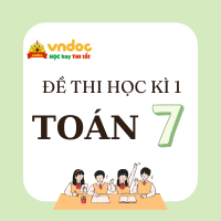 Đề thi học kì 1 Toán 7 Cánh diều Theo CV 7991