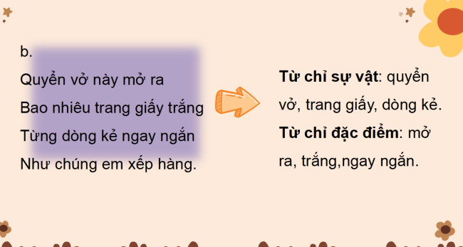 PowerPoint Tiếng Việt 3 Bài 3: Luyện tập về từ chỉ sự vật, đặc điểm. Luyện tập câu kể