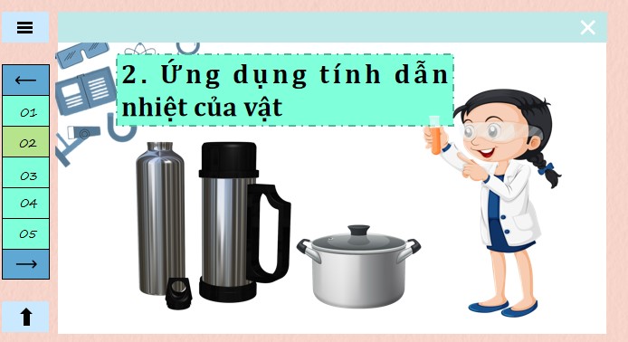 PowerPoint Khoa học 4 Vật dẫn nhiệt tốt, vật dẫn nhiệt kém