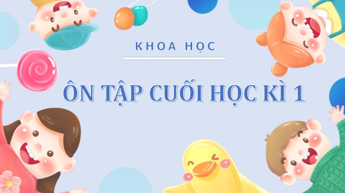 PowerPoint Khoa học 4 Ôn tập đánh giá cuối Học kì 1