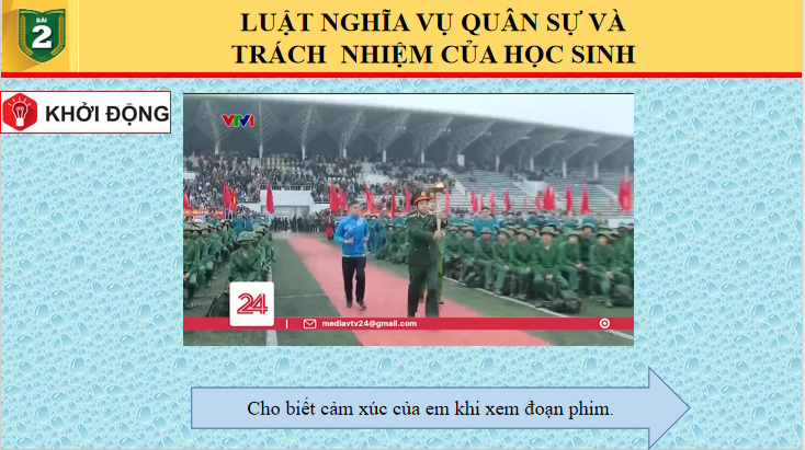 Giáo án PowerPoint Giáo dục Quốc phòng 11 Bài 2