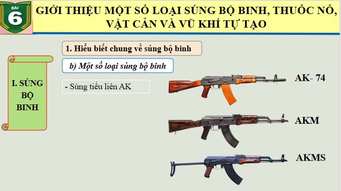 Giáo án PowerPoint Giáo dục Quốc phòng 11 Bài 6