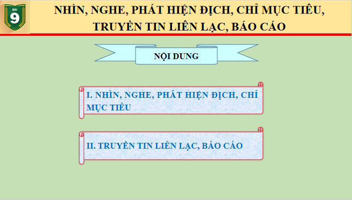 Giáo án PowerPoint Giáo dục Quốc phòng 11 Bài 9