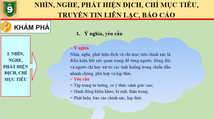 Giáo án PowerPoint Giáo dục Quốc phòng 11 Bài 9