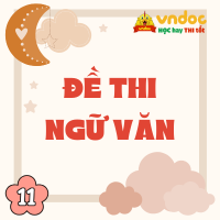 Đề thi Ngữ Văn lớp 11 năm 2025