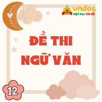 Đề thi Ngữ Văn lớp 12 năm 2025