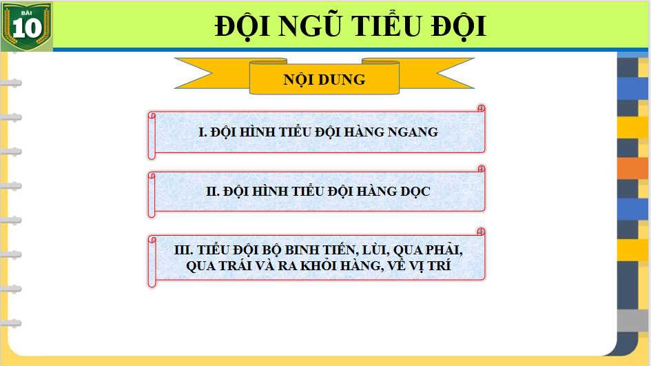 Giáo án PowerPoint Giáo dục Quốc phòng 10 Bài 10