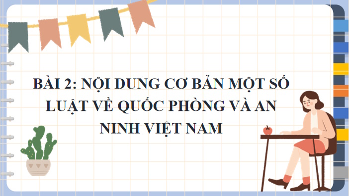 Giáo án PowerPoint Giáo dục Quốc phòng 10 Bài 2