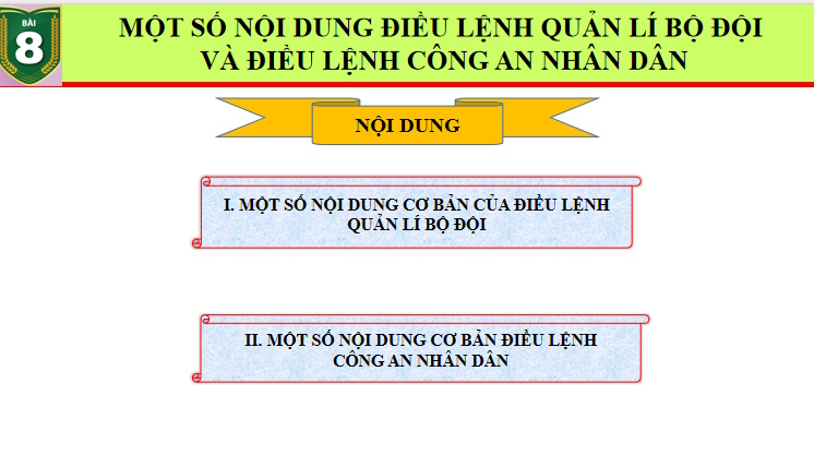 Giáo án PowerPoint Giáo dục Quốc phòng và An ninh 10 