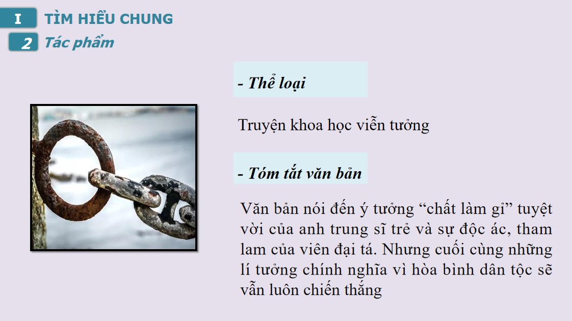 Giáo án PPT Văn 7 Cánh Diều Bài Chất làm gỉ