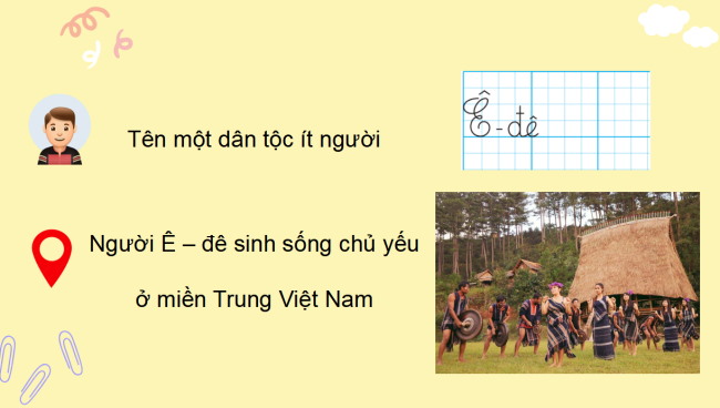 PowerPoint Tiếng Việt 3 Bài 1: Ôn chữ hoa E, Ê